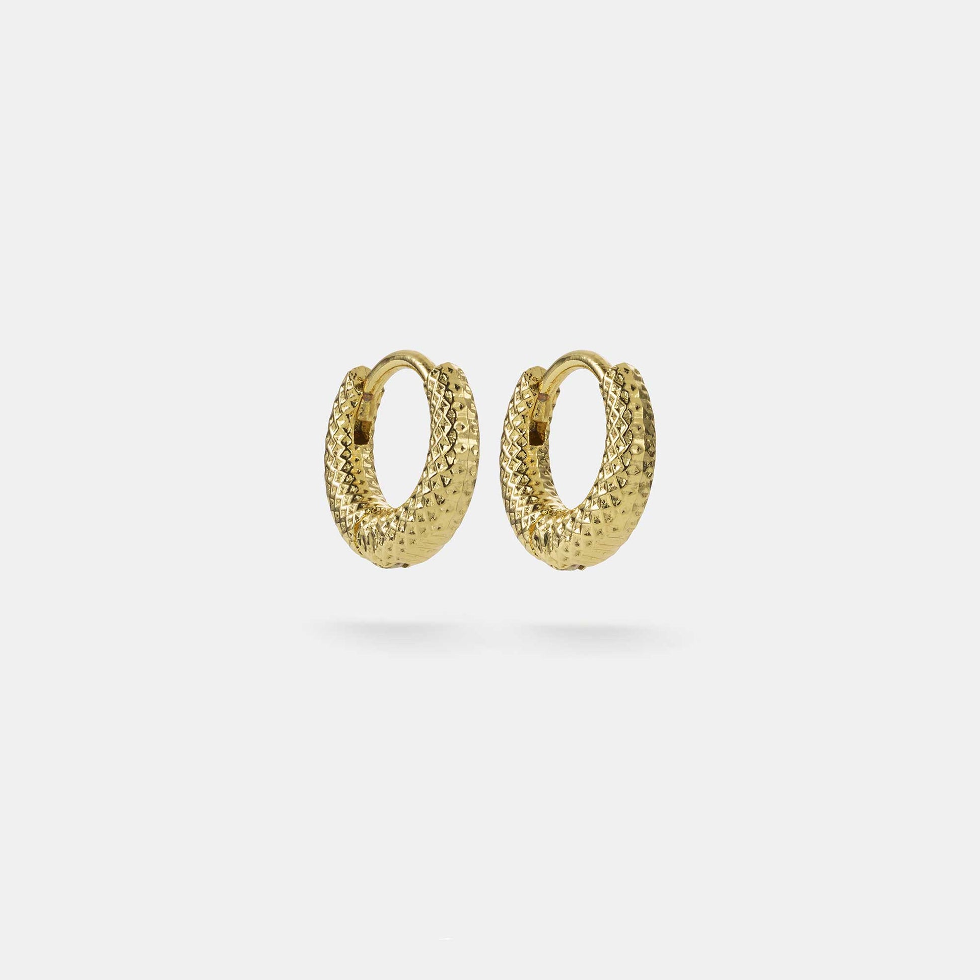 12mm huggie hoop earrings