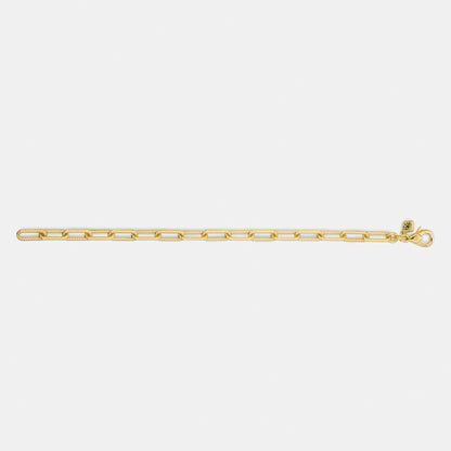 mini paperclip link bracelet