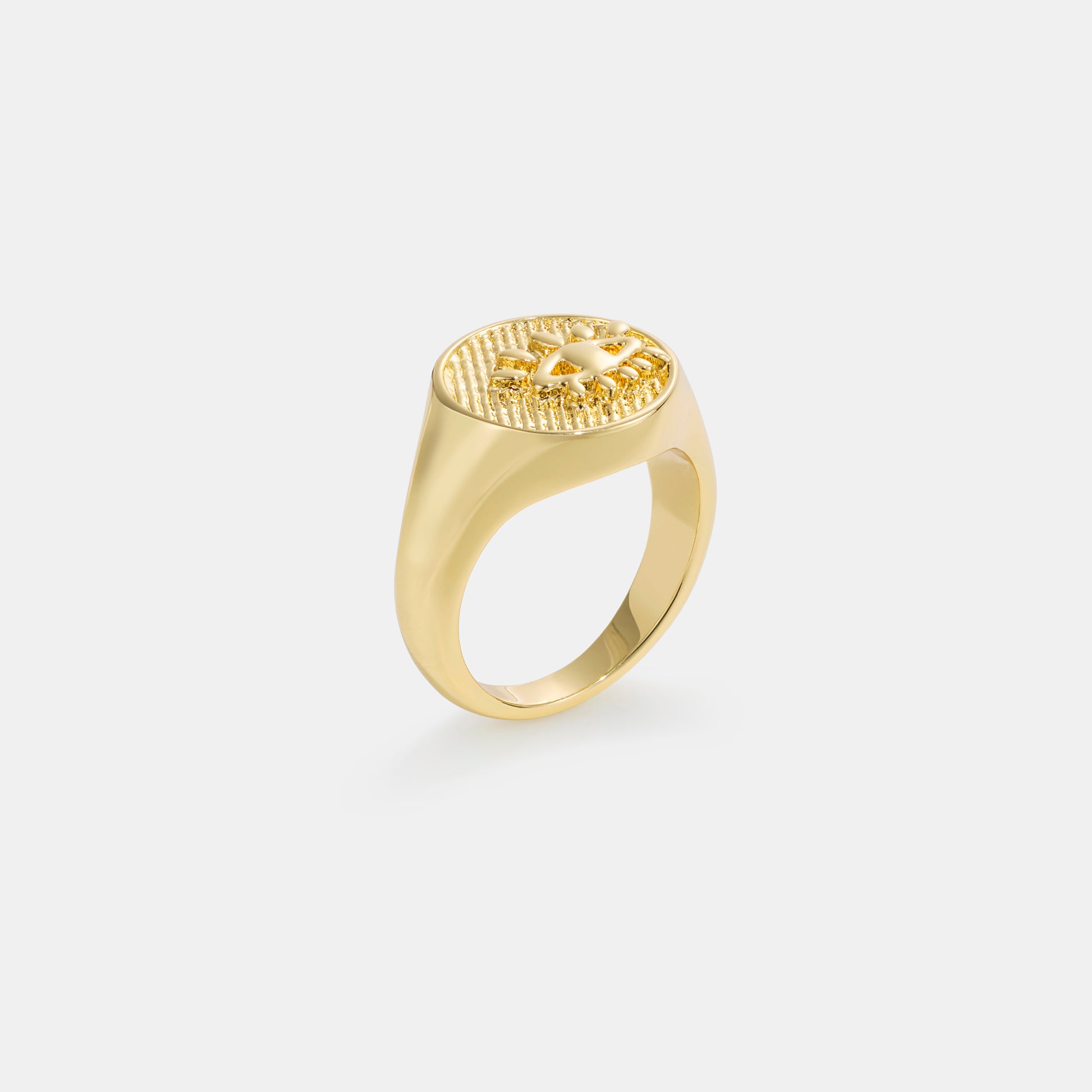 eye signet ring