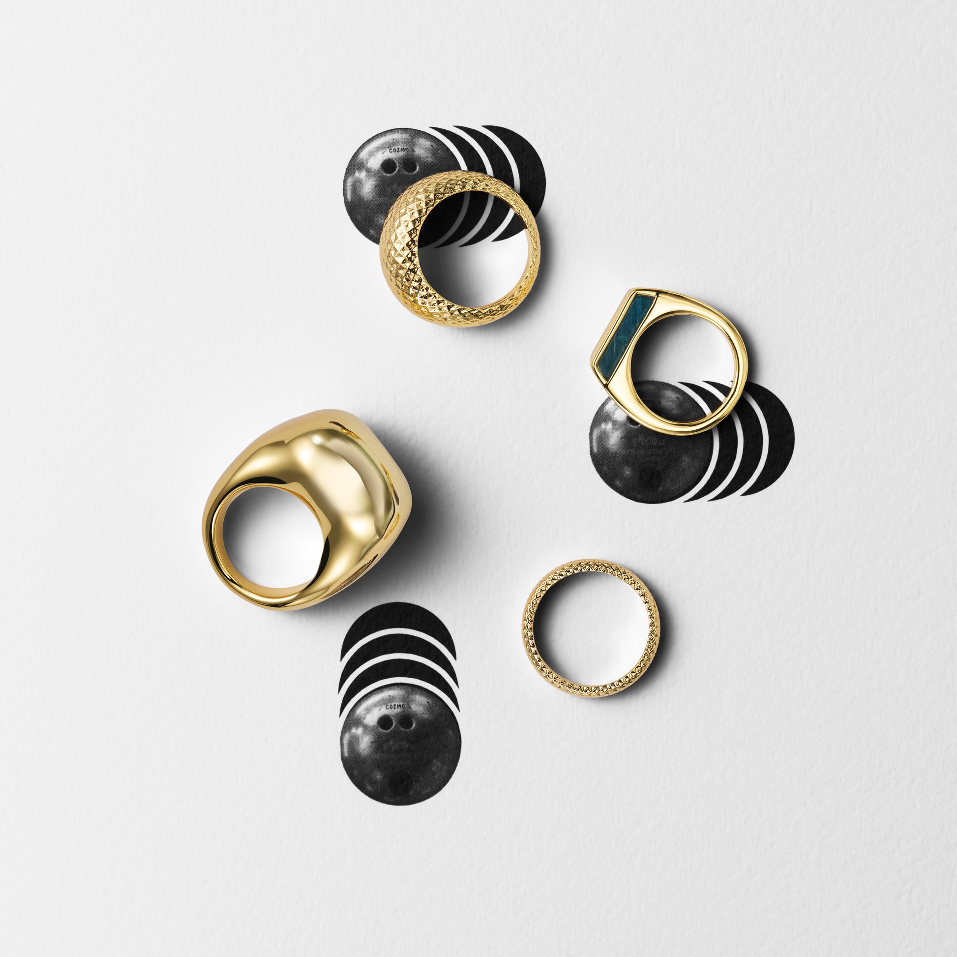 sculpted bold ring