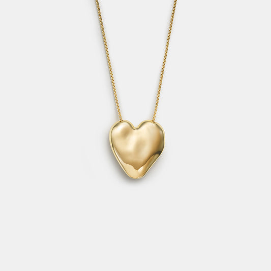 big heart necklace