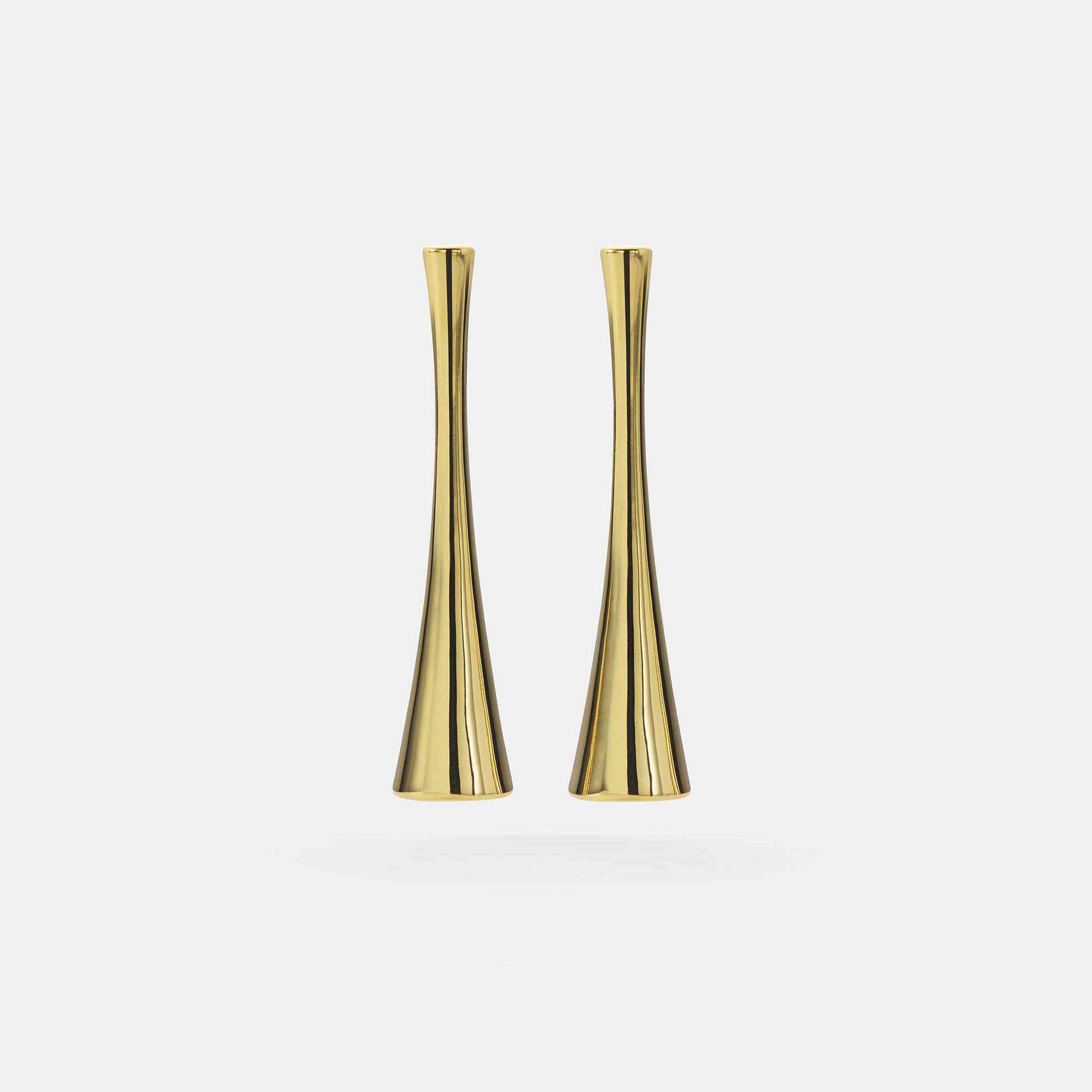 linear column earrings