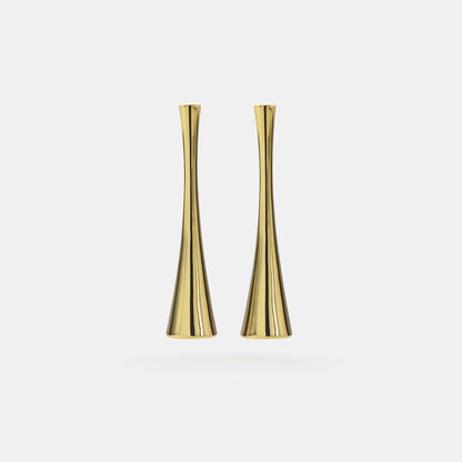 linear column earrings