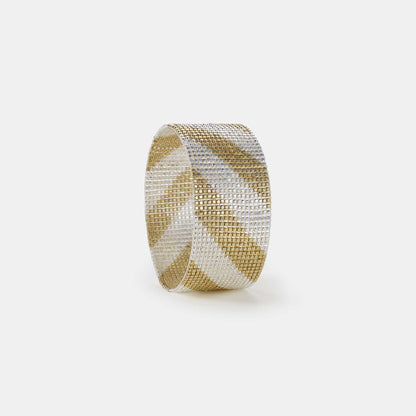 two-tone luxe cuff
