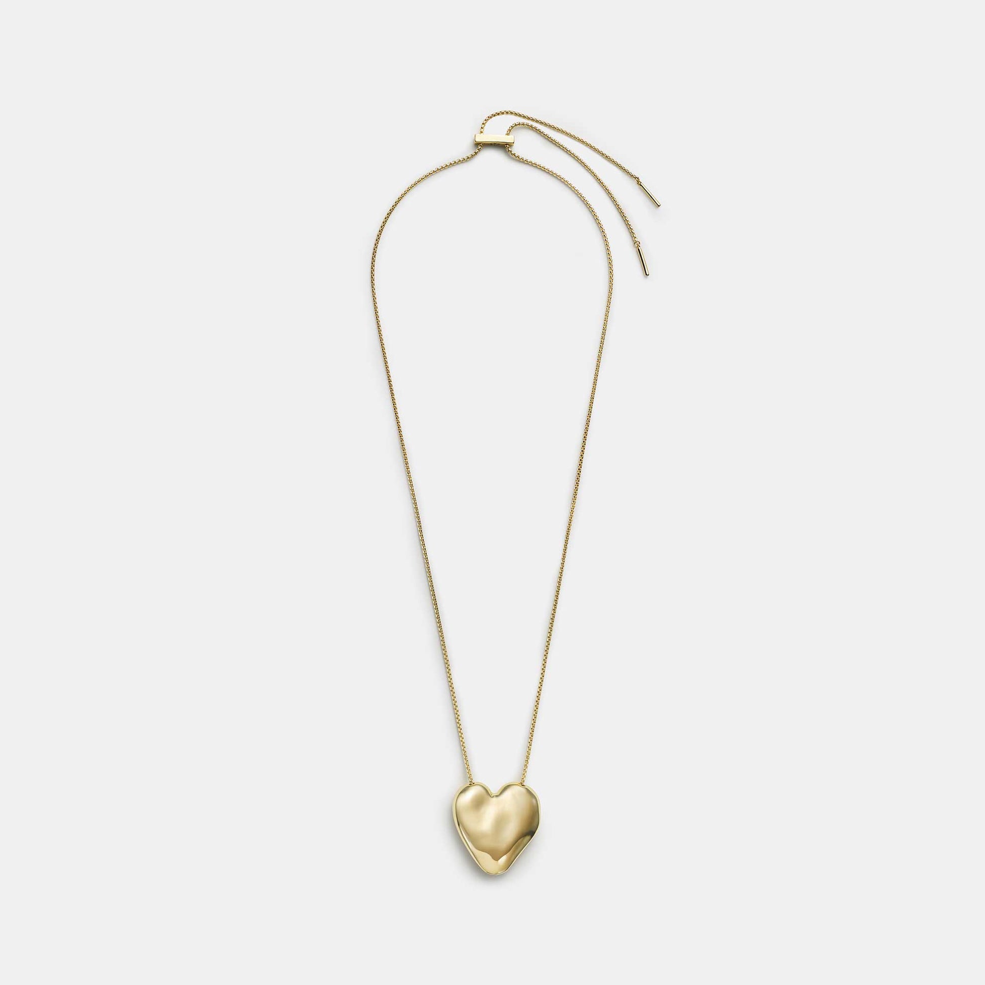 big heart necklace