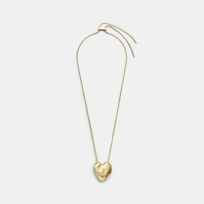 big heart necklace