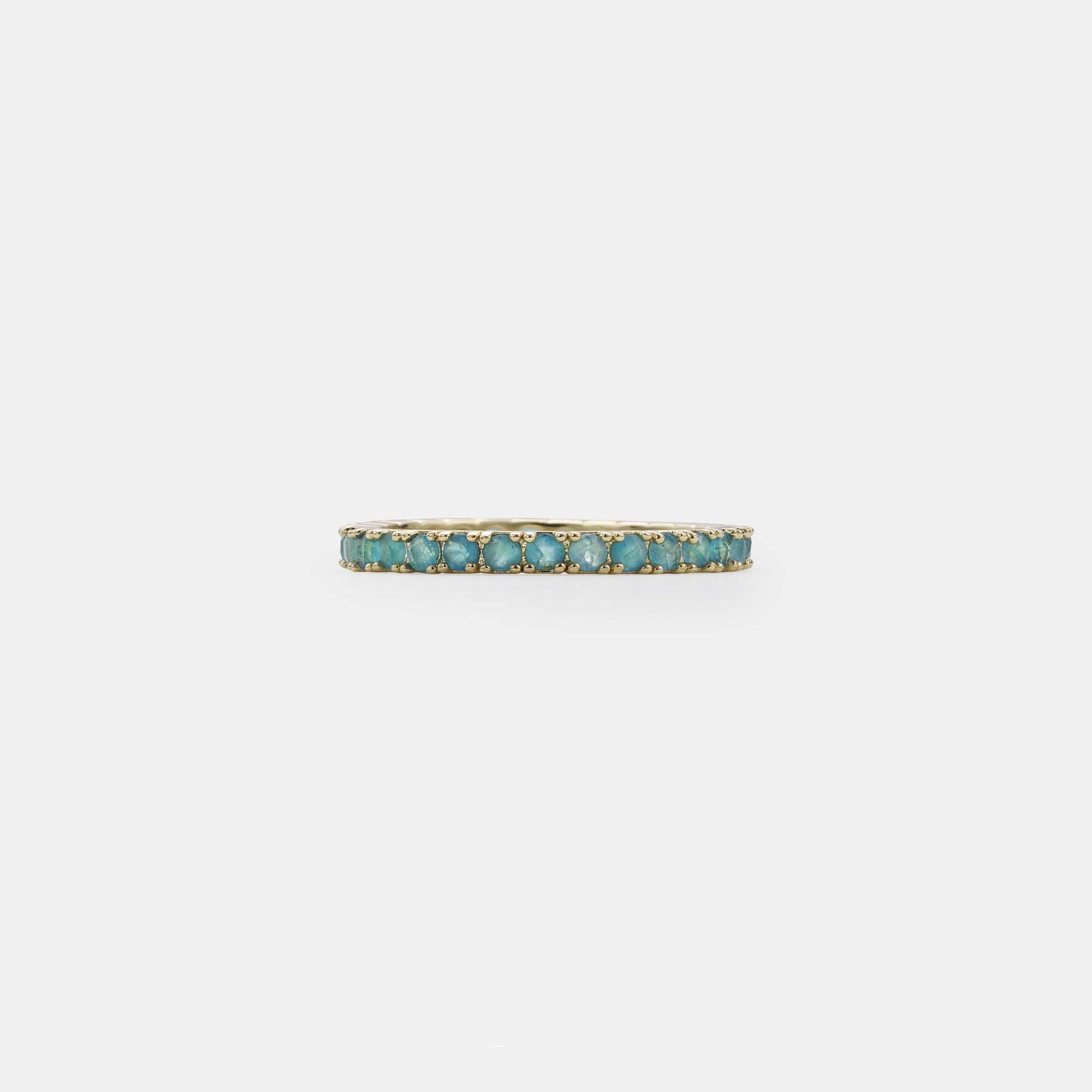 apatite eternity band ring