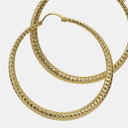 50mm round hoop earrings