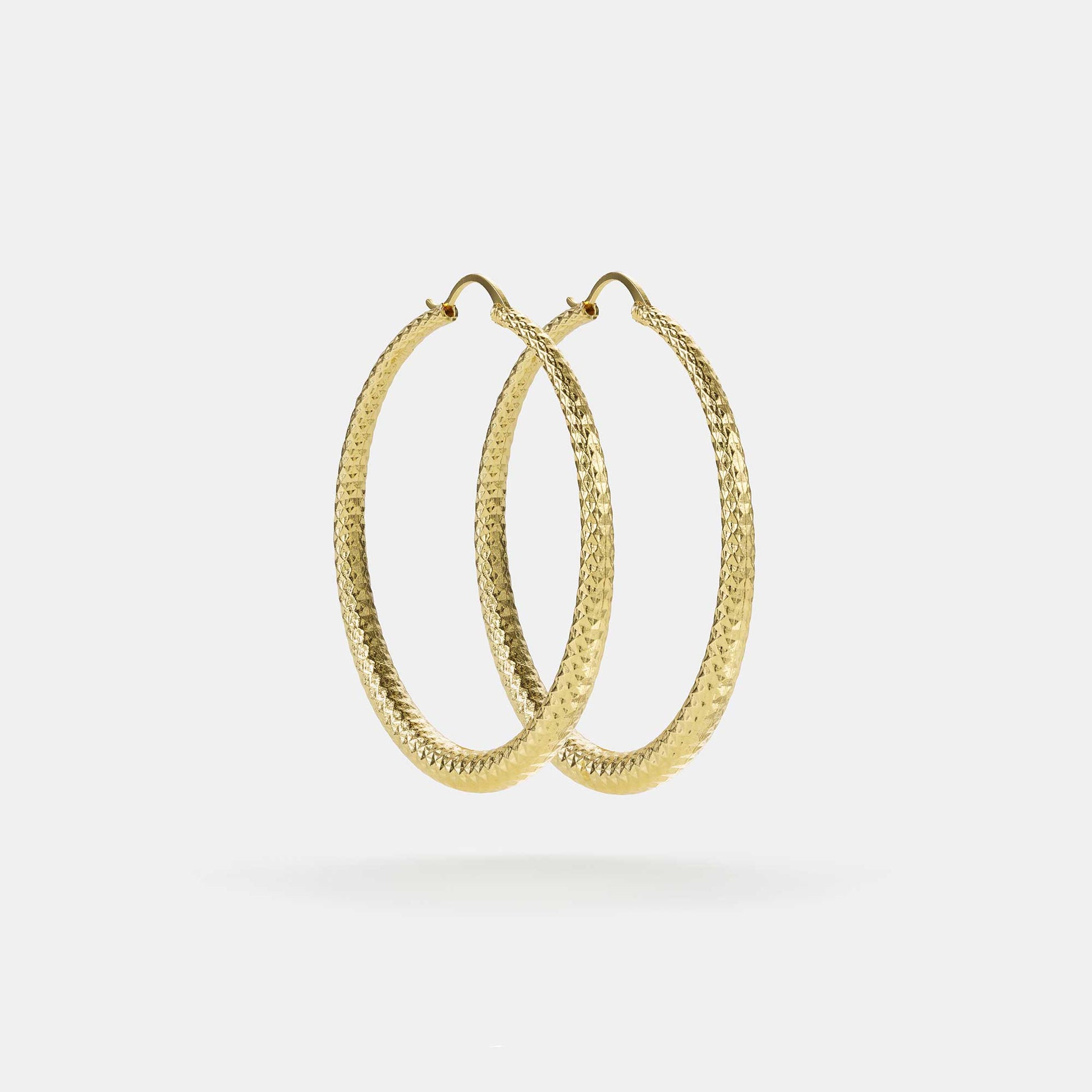 50mm round hoop earrings