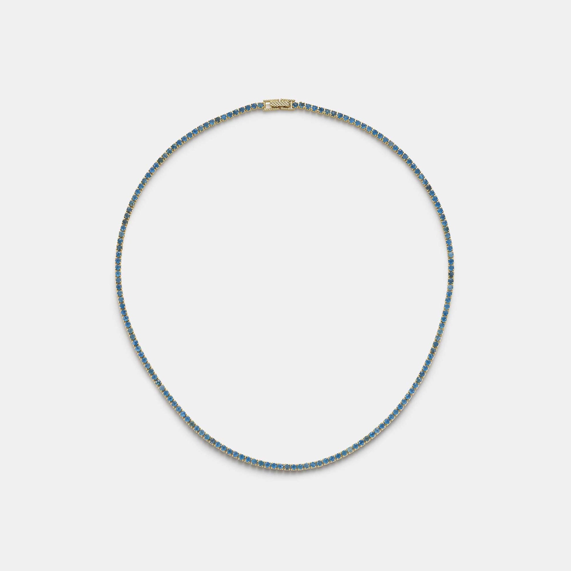 apatite tennis necklace