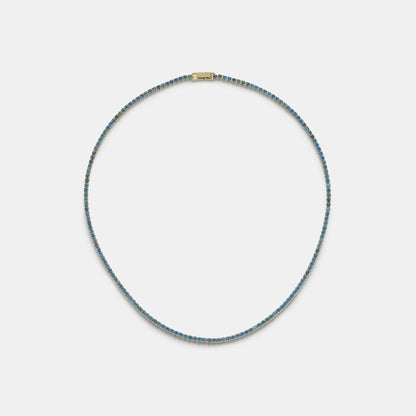 apatite tennis necklace