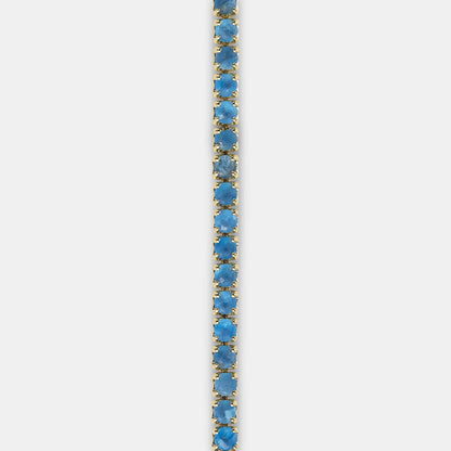 apatite tennis necklace