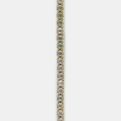 aventurine tennis necklace