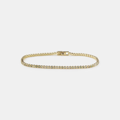 aventurine tennis bracelet
