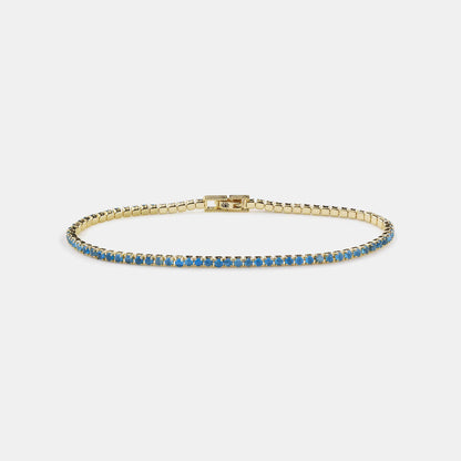 apatite tennis bracelet