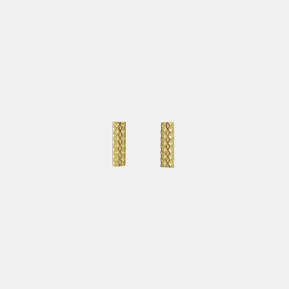 petite bar stud earrings