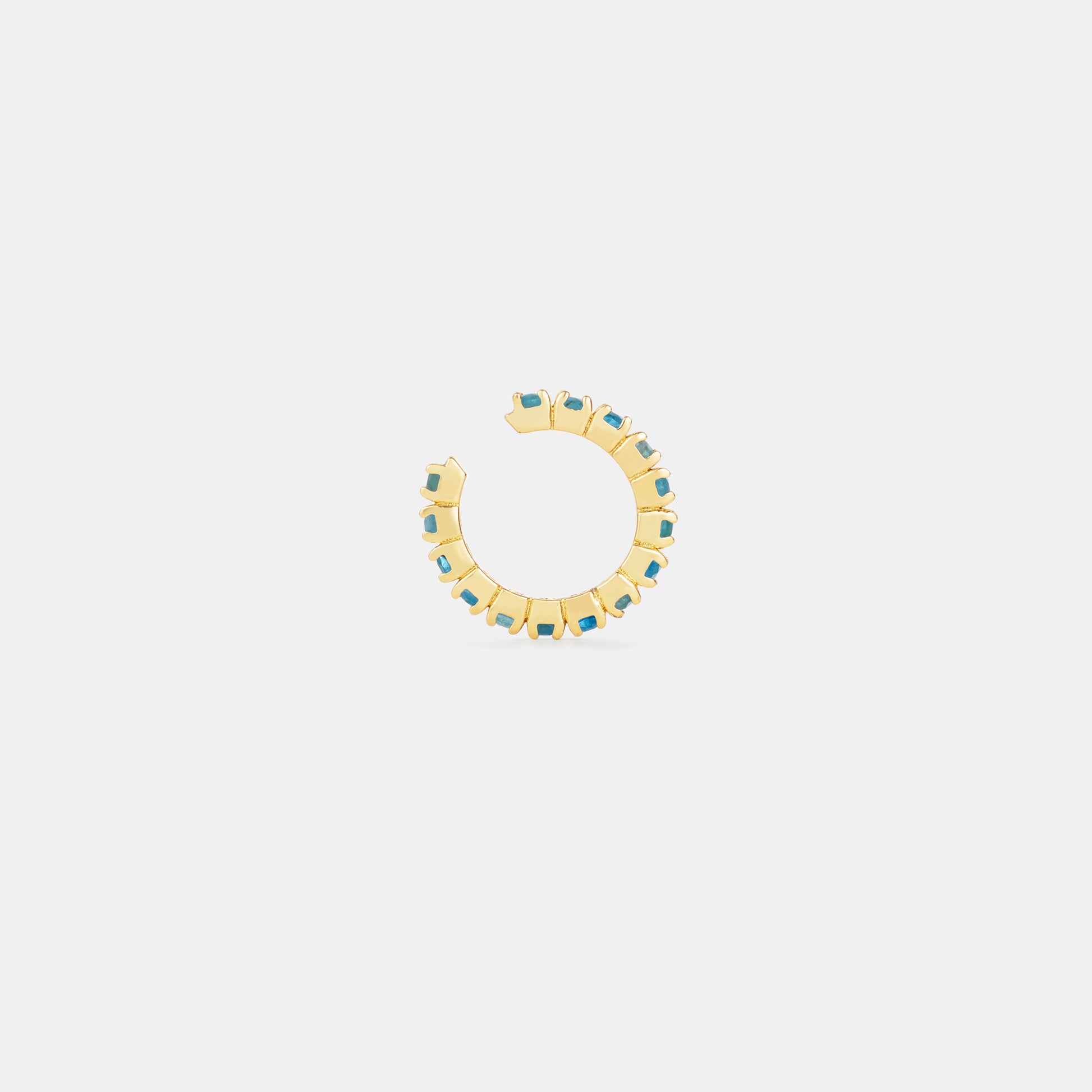 2mm apatite ear cuff